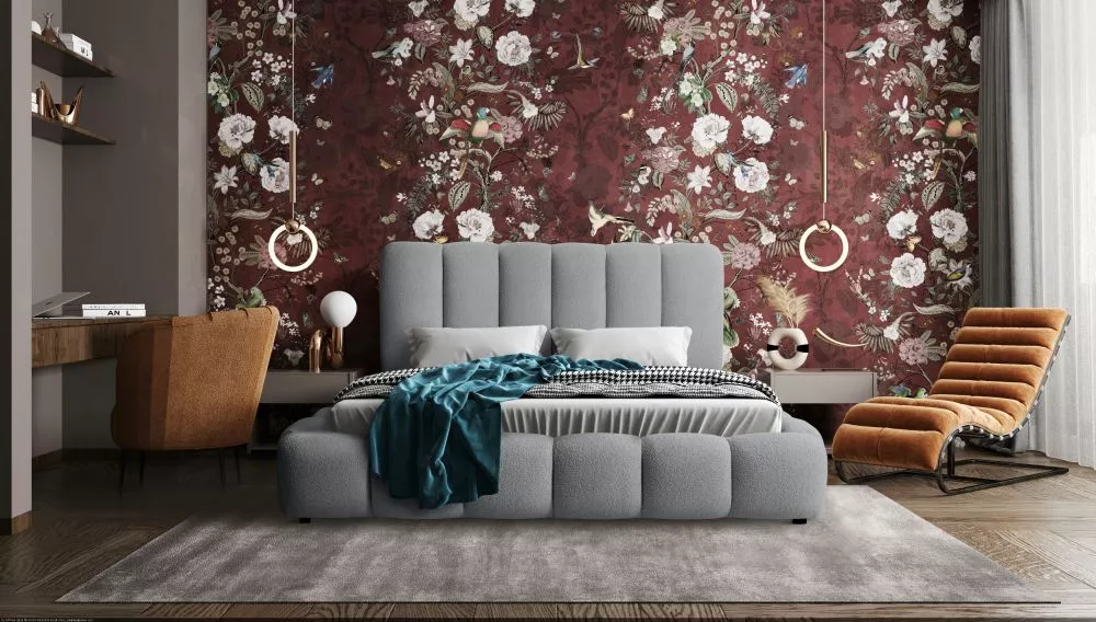Gulta Dallas Premium Standard ar stelāžu Guļamvietas platums: 140 cm, Guļamvietas garums: 200 cm, stelāžas tips: koka, ·