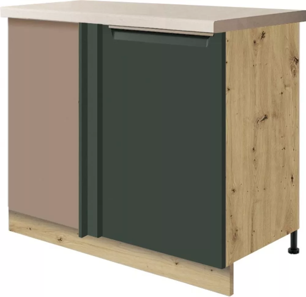 Virtuves skapis Glamour 24D-25D Puse: labā,