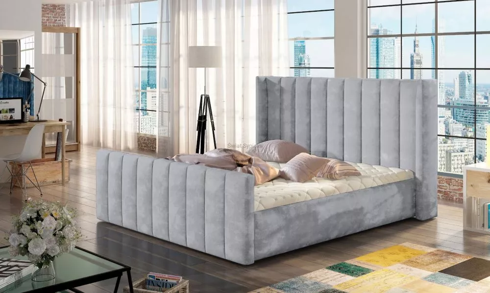 Gulta Malibu Premium Standard ar stelāžu Guļamvietas platums: 180 cm, Guļamvietas garums: 200 cm, stelāžas tips: metāla,