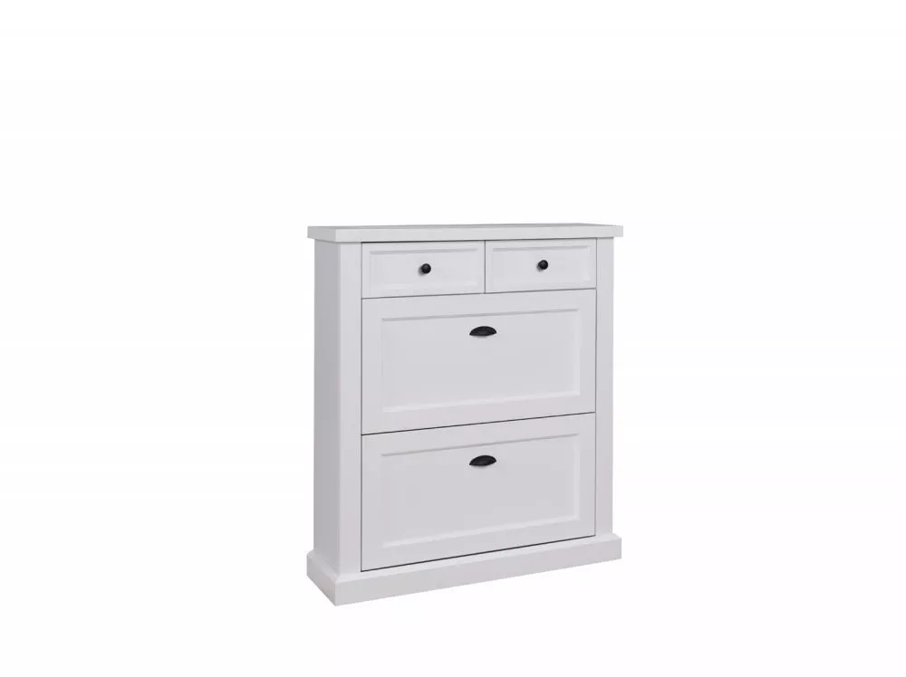 Apavu plaukts Galineo GAL P01 Korpusa krāsa: balts, · 97.5 × 110 × 27.5 cm