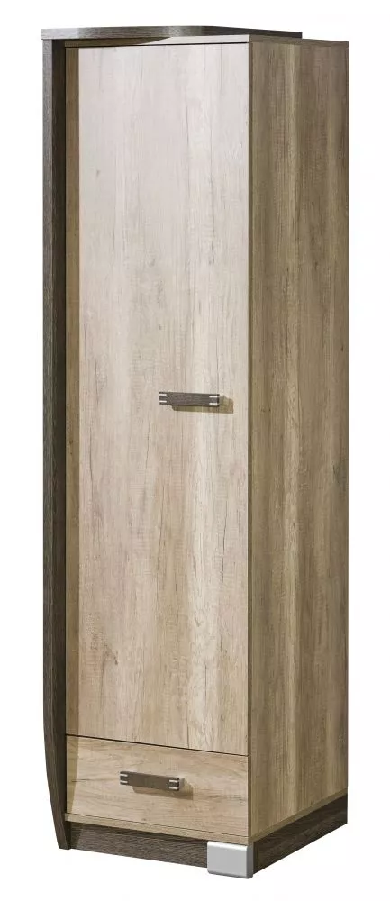 Skapis Romero R17 · Arusha + ozols canyon · 50 × 58 × 192.5 cm