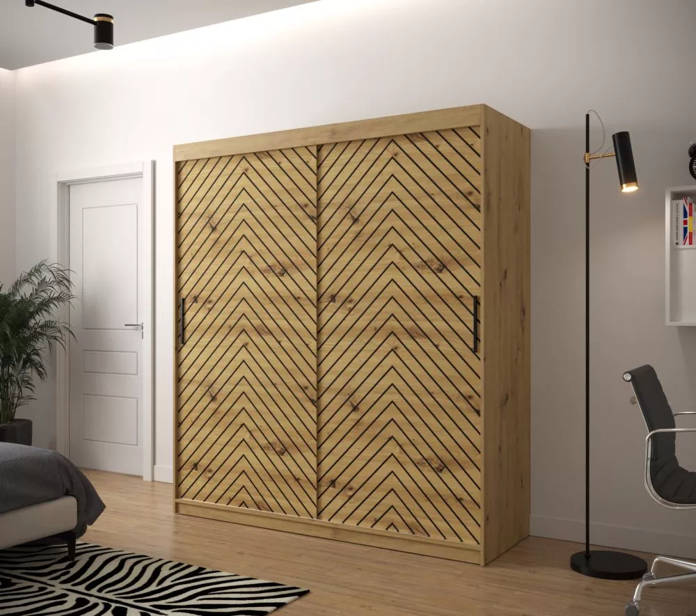 Skapis Jodelka 1 · 180 × 62 × 200 cm