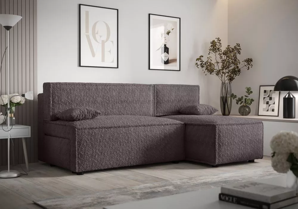 Dīvāns Mira L Anthology Standard · Grafīts · 140 × 200 × 90 cm