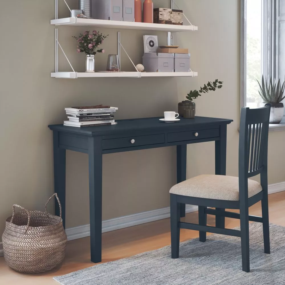 Kosmētikas galds Avola AV775-4820 · Tumši zils · 122 × 79 × 51 cm