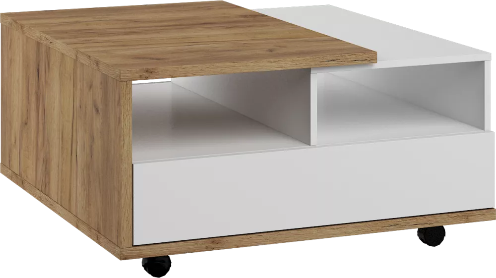 Žurnālgalds Hybrid HYB-11 Korpusa krāsa: ozols craft zelts, · 90 × 90 × 47 cm