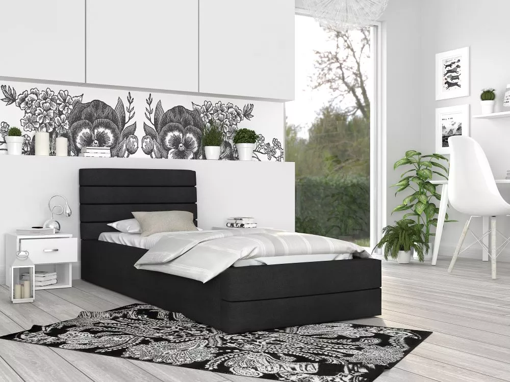 Gulta Virginia Premium Standard ar stelāžu Guļamvietas platums: 90 cm, Guļamvietas garums: 200 cm, stelāžas tips: metāla