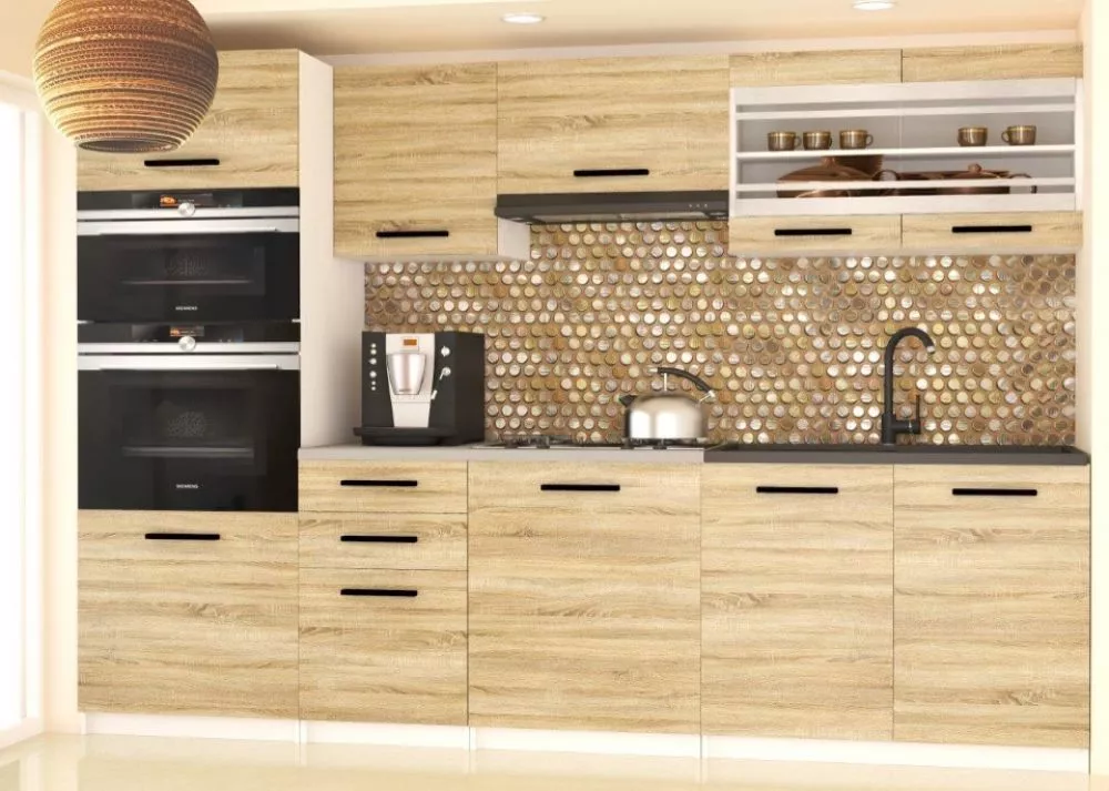 Virtuves komplekts Paula 2 Modern Materiāls : lamināts + MDF plātne,