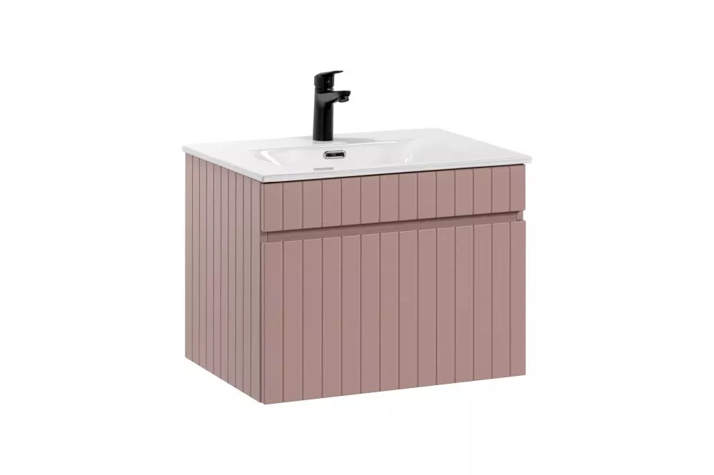 Vannas istabas skapītis Iconic Rose 82-60 Go · Rozā · 60 × 46 × 45.6 cm