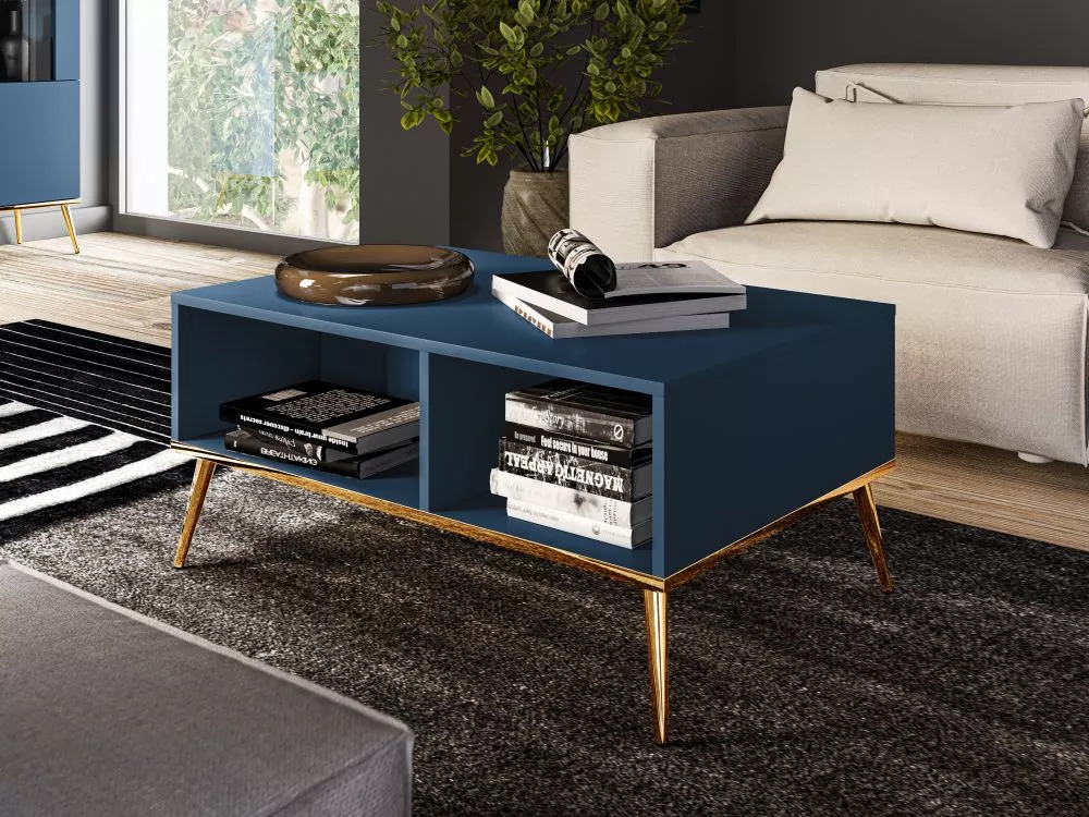 Žurnālgalds Marine Gold 07 Korpusa krāsa: zils, · 90 × 60 × 42 cm