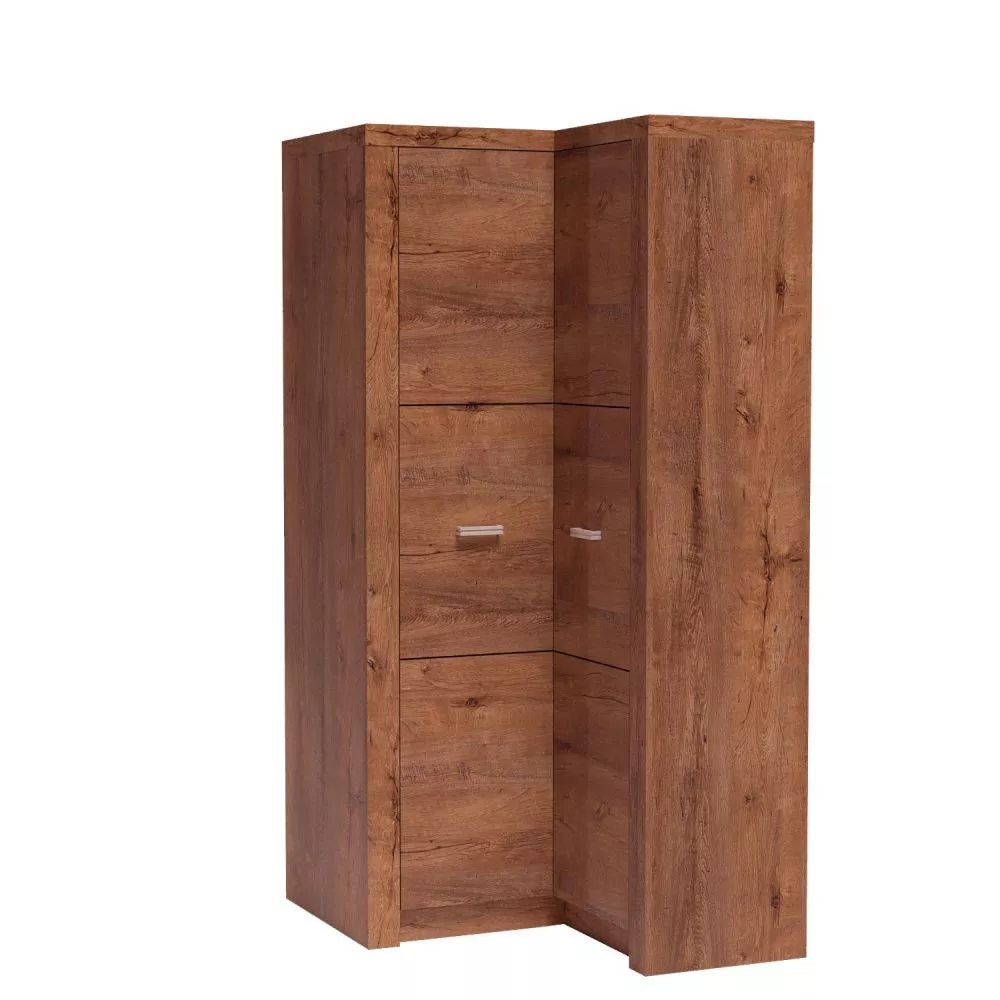 Skapis Indianapolis I14 · Gaišais osis · 106 × 58 × 192 cm