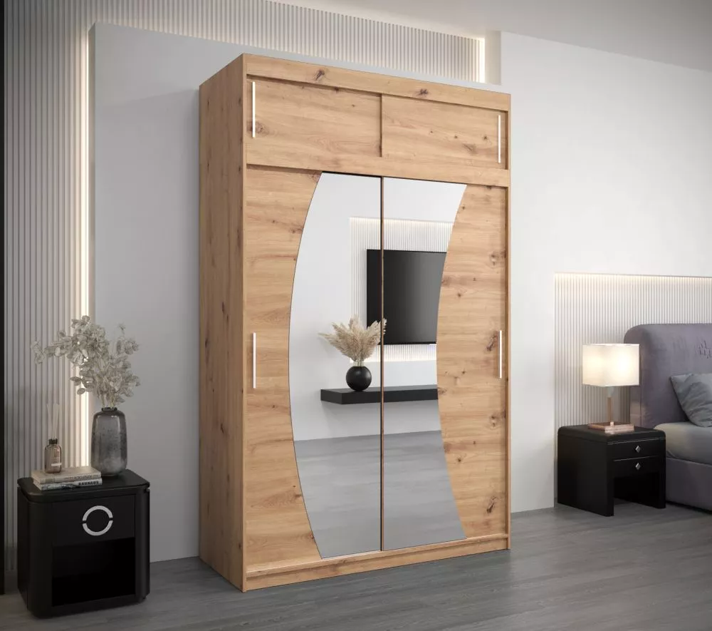 Skapis Wave Dream Premium · Ozols artisan · 150 × 62 × 240 cm