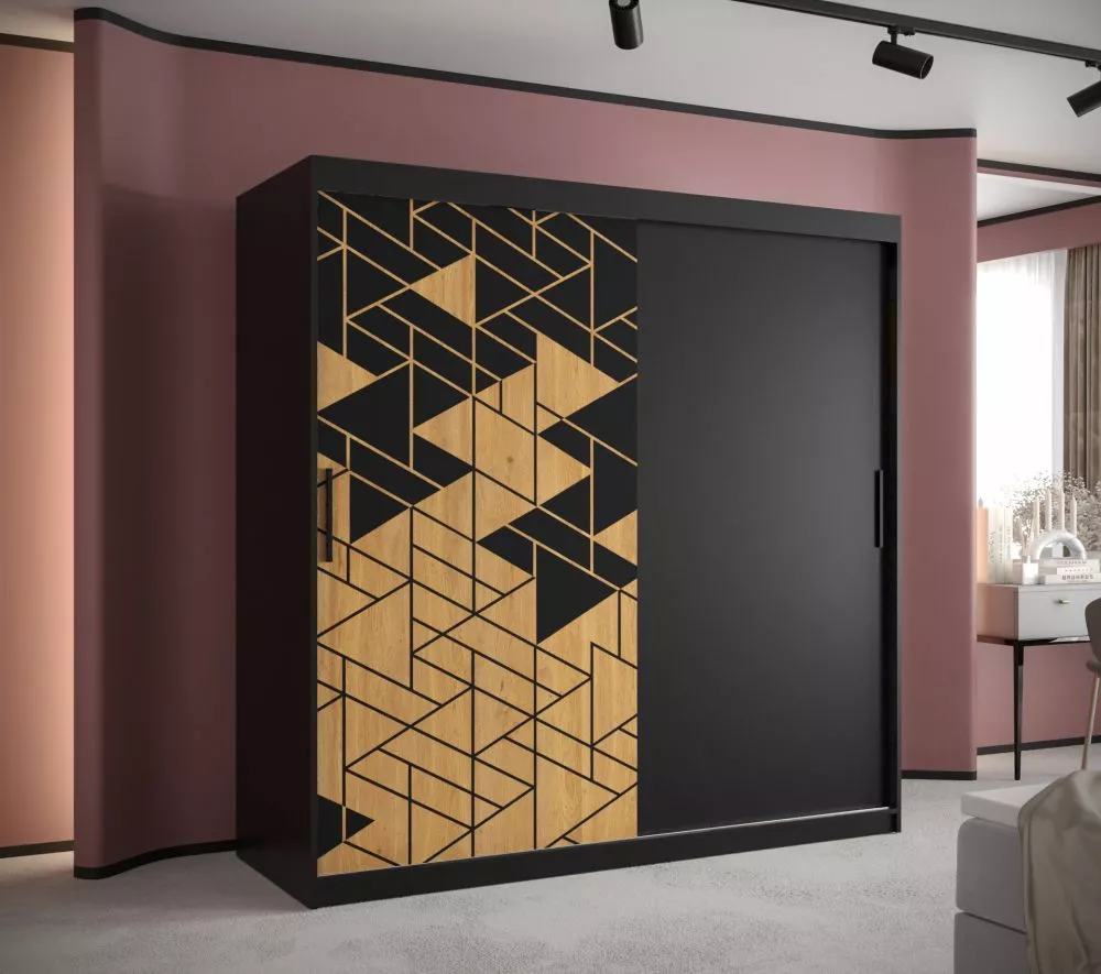 Skapis Santiago Modern · 180 × 62 × 200 cm