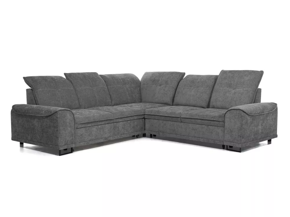 Dīvāns Boss XL Standard · Tumši pelēks · 263 × 263 × 76 cm