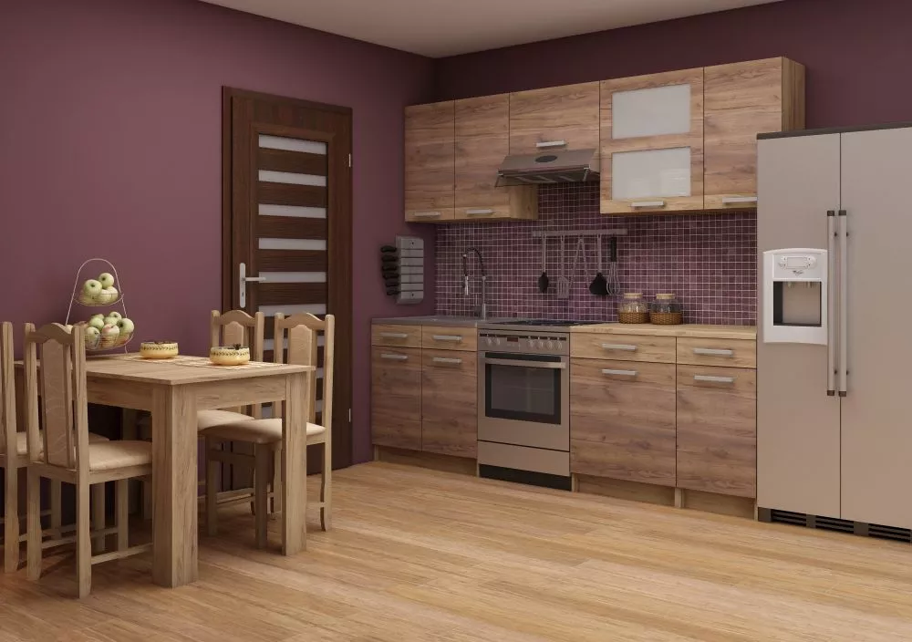Virtuves komplekts Polo 1 Kitchen Set Materiāls : laminēta KSP,