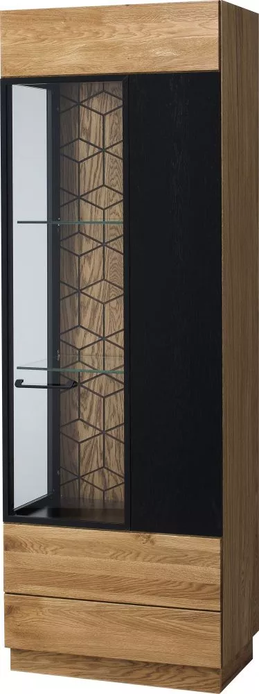 Sekcija Mosaic P ar LED Korpusa krāsa: medus ozols, · 67 × 42 × 196 cm