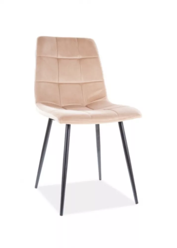 Krēsls Mila Velvet · Bēšs · 86 × 45 × 41 cm
