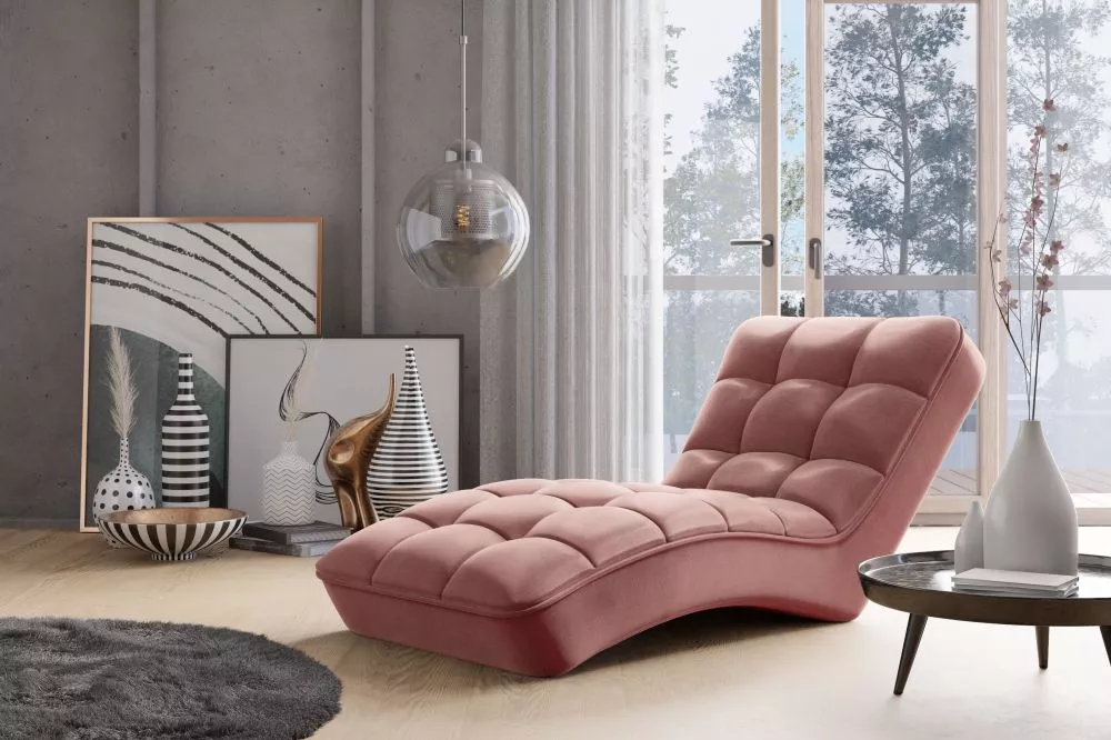 Mīksts krēsls Loren Premium Standard · Rozā · 85 × 170 × 116 cm