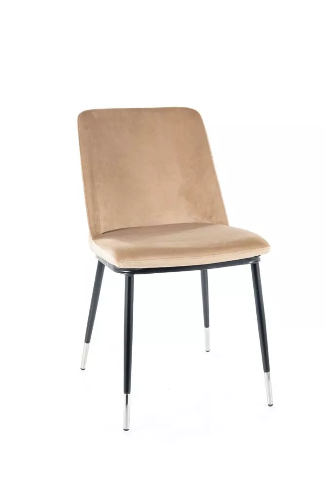 Krēsls Jill Velvet · Bēšs · 85 × 48 × 58 cm