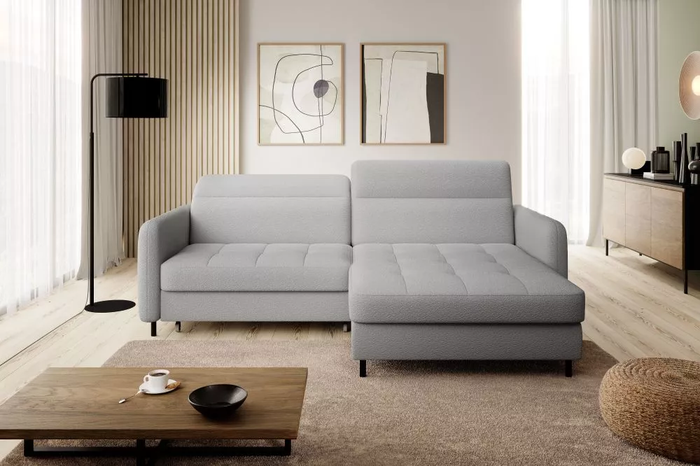 Dīvāns Gomsi Premium Standard · Pelēks · 165 × 228 × 92 cm