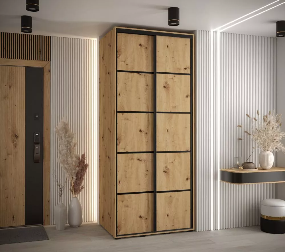 Skapis Cannes 4 · Ozols artisan · 100 × 60 × 205.2 cm