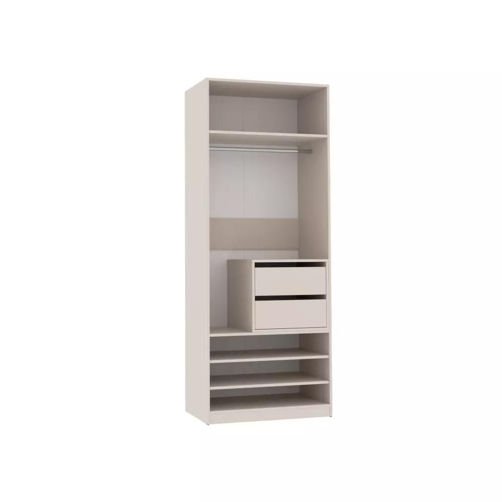 Skapis Tres Set 8 · Kašmira · 80 × 51 × 206 cm