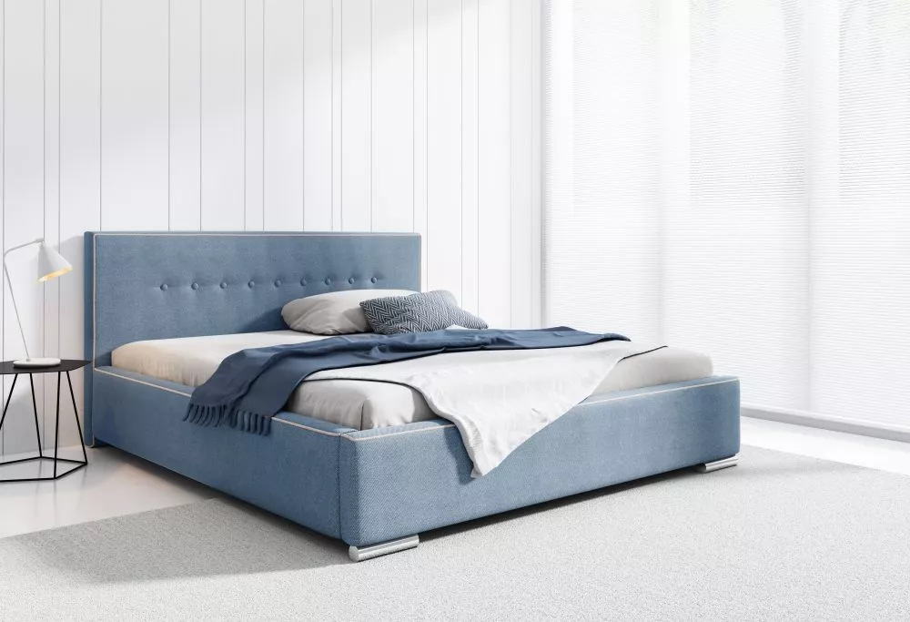 Gulta Scandi Premium standard ar stelāžu Guļamvietas platums: 180 cm, Guļamvietas garums: 200 cm, stelāžas tips: metāla,