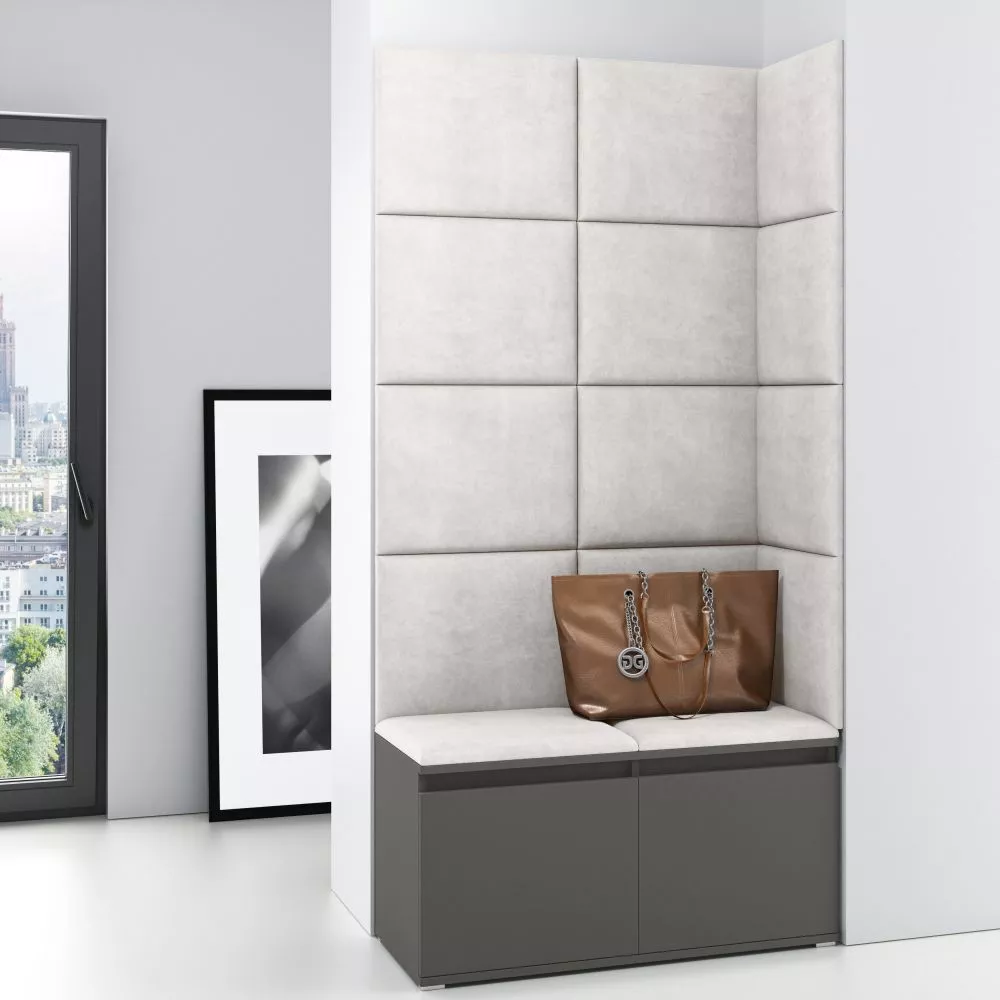 Apavu plaukts Emi 2 Trinity Korpusa krāsa: grafīts, · 100 × 170 × 40 cm
