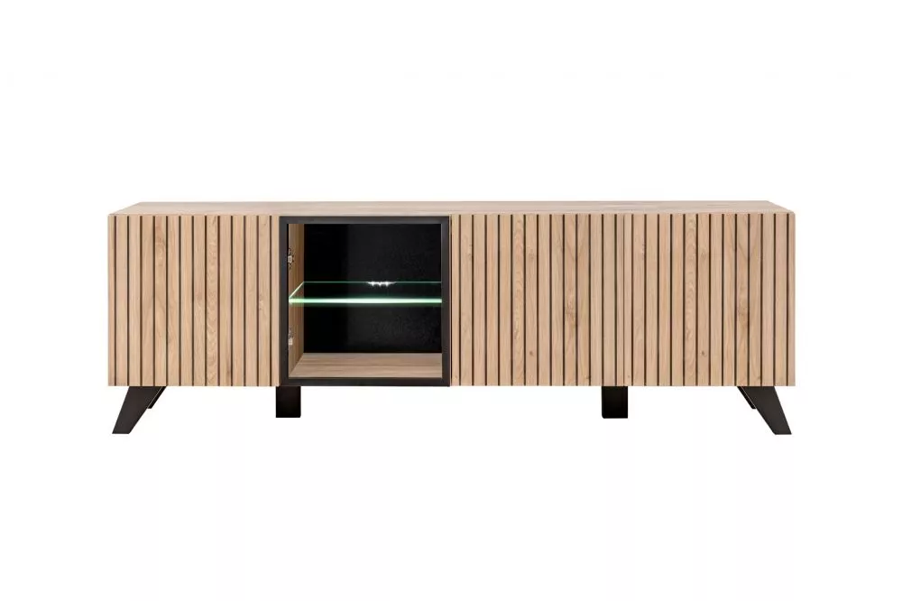 TV tumba Liam 04 ar LED · 160 × 45 × 52 cm