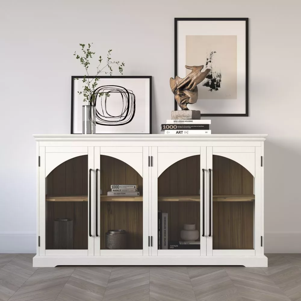 Kumode Avola AV2293-65 · Balts · 165 × 43 × 91.5 cm