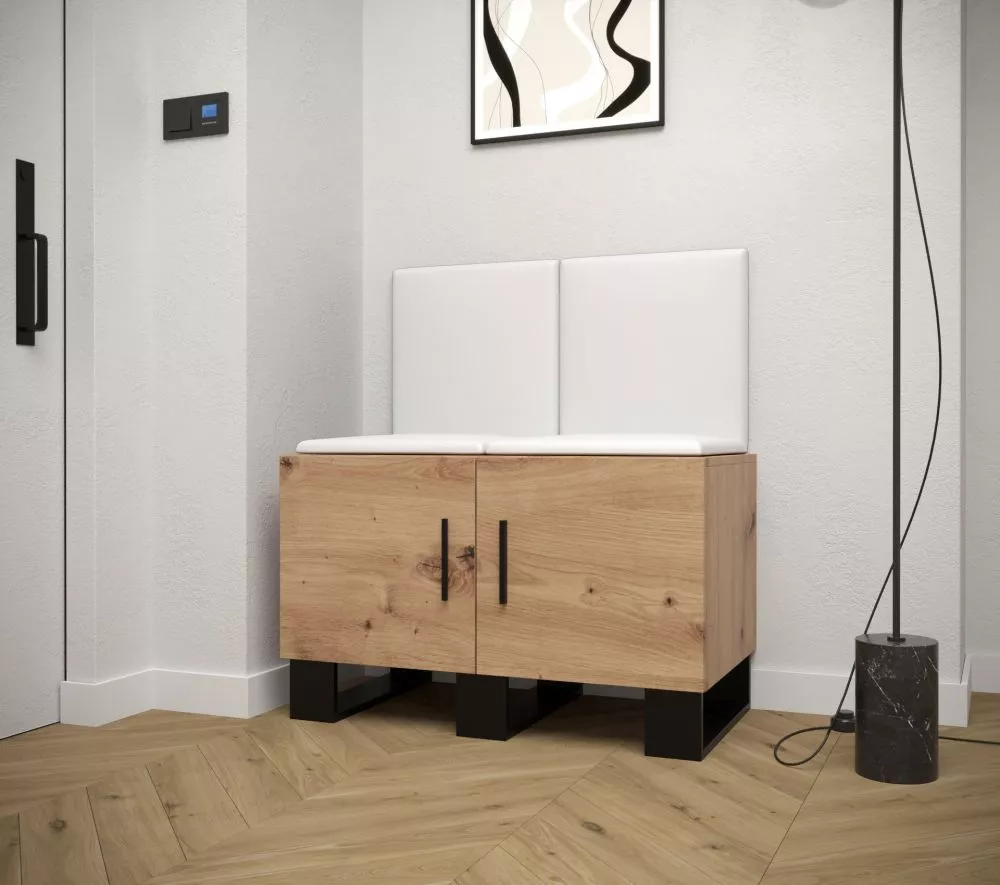 Apavu skapis Artin 19 eco Korpusa krāsa: ozols artisan, · 84 × 45.6 × 95 cm