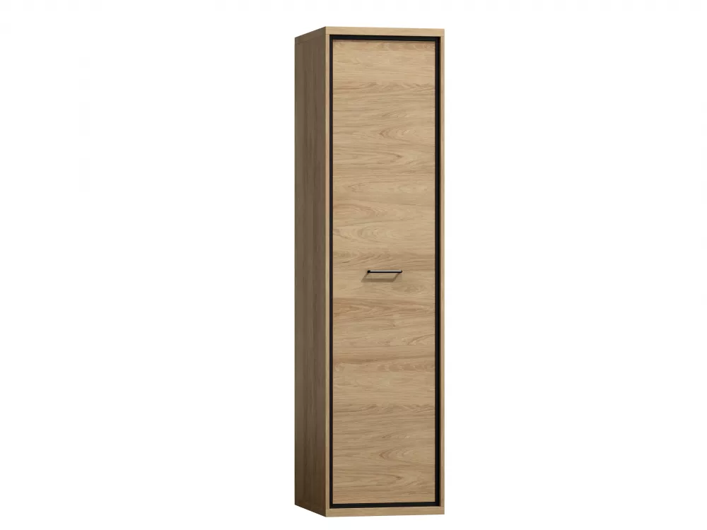 Skapis Mediolan M2 · Dabīgs hickory · 49.5 × 58.5 × 197 cm