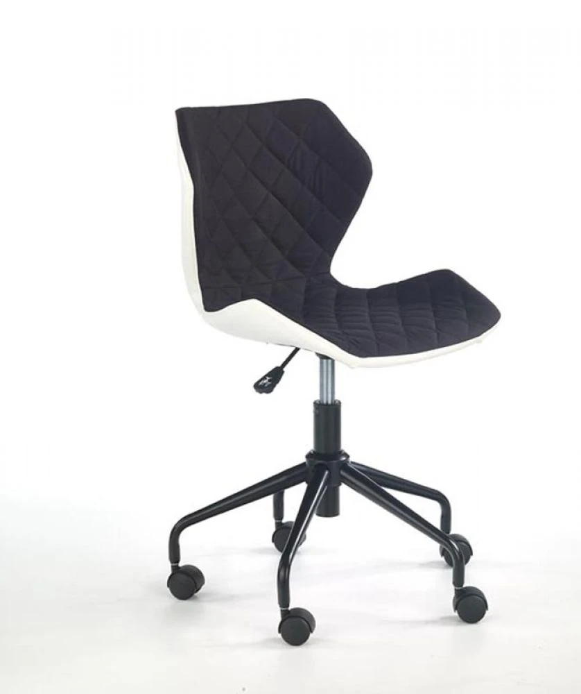 Datorkrēsls Matrix 1 Sēdvietas platums: 42 cm, · Melns · 48 × 53 × 78 cm