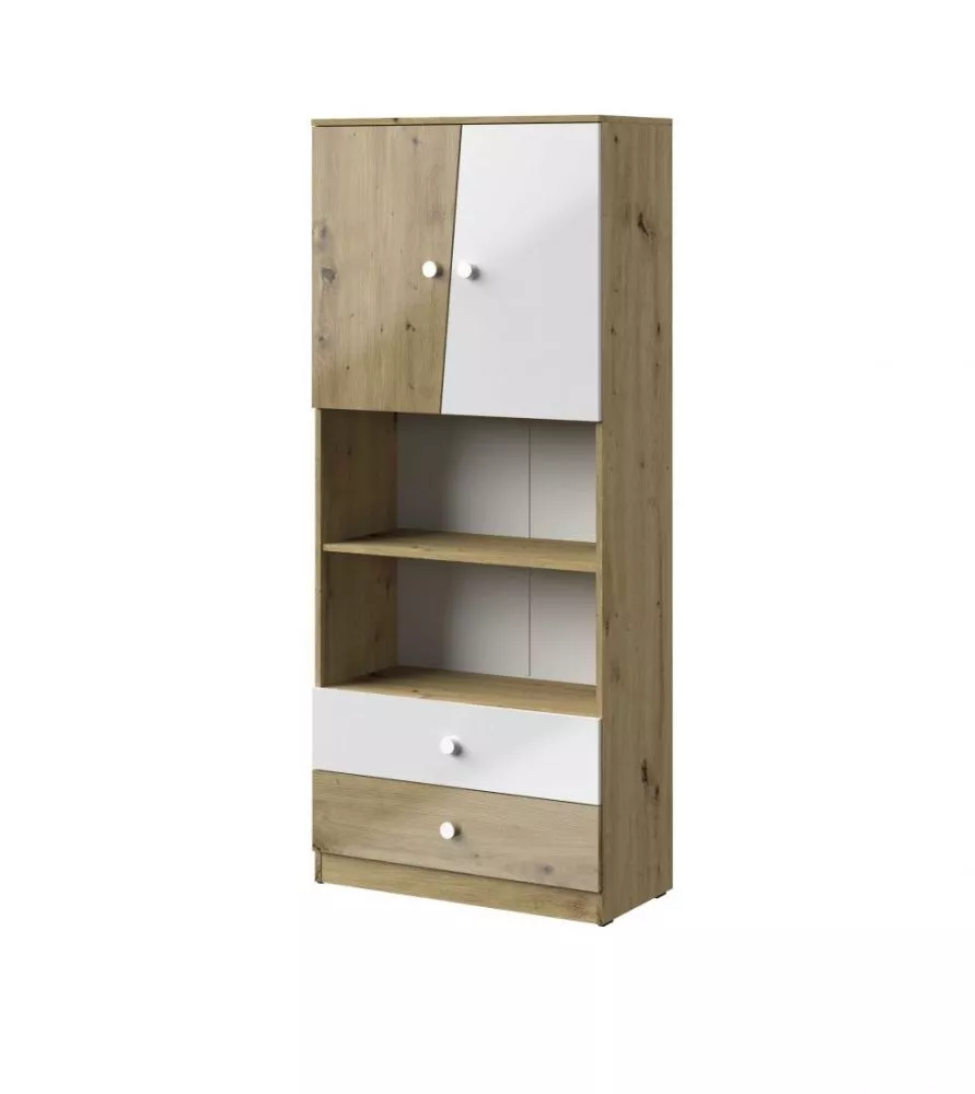 Skapis Nero 04 gloss · 80 × 40 × 191 cm