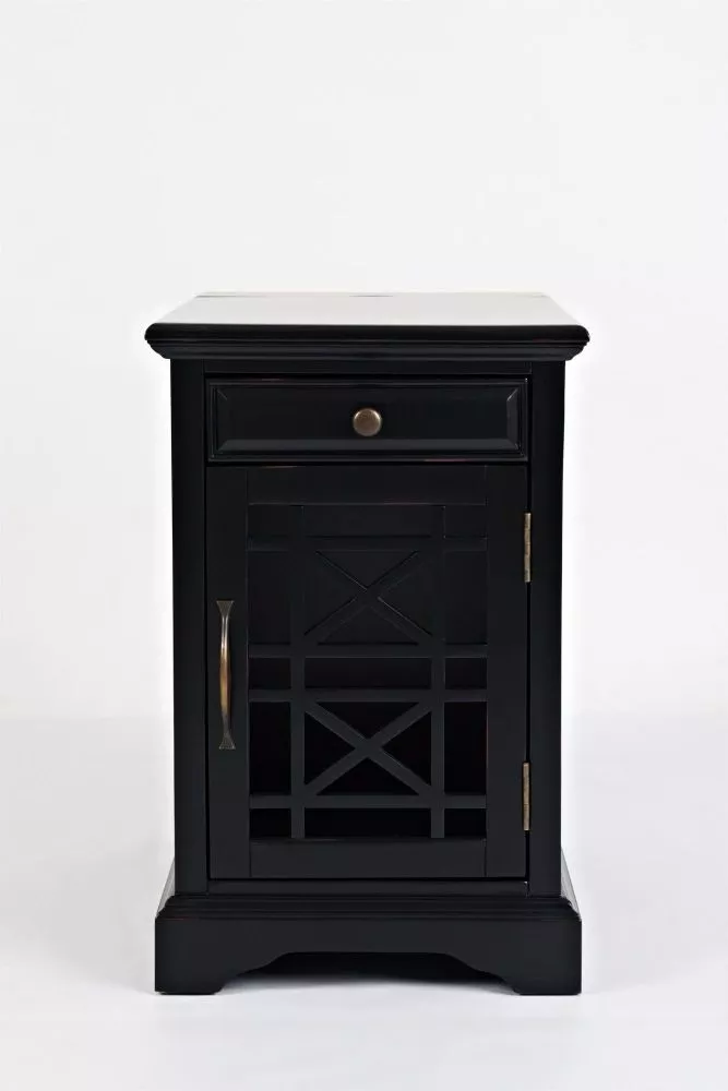 Naktsgaldiņš Avola AV275-22 · Melns · 41 × 56 × 64 cm