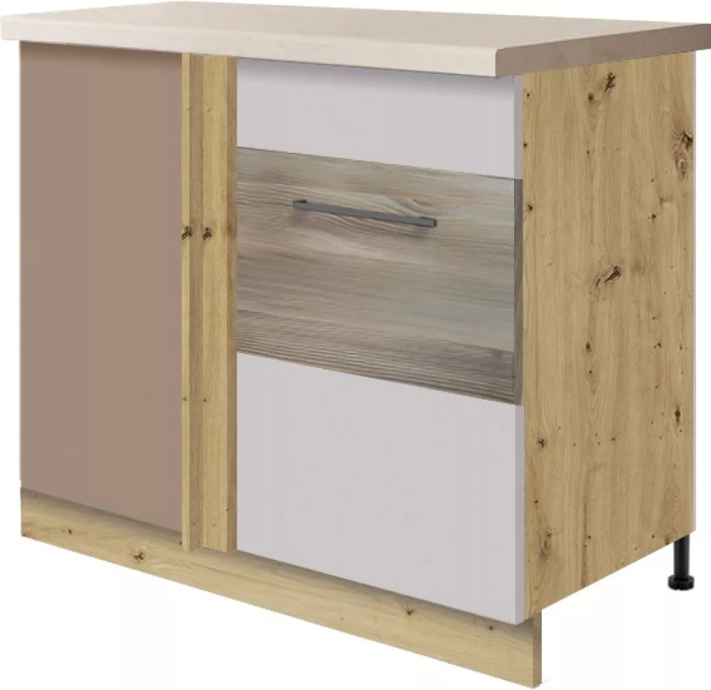 Virtuves skapis Infinity 24D-25D Puse: labā,