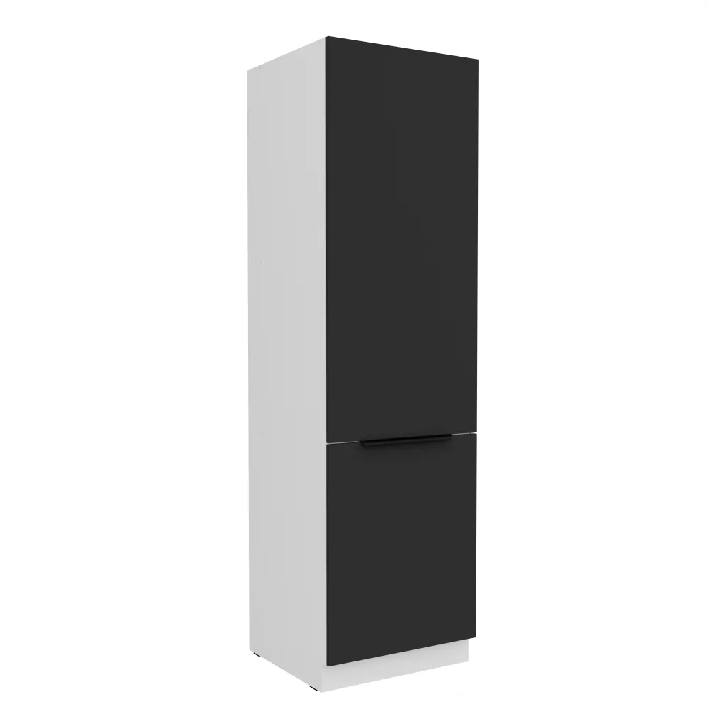 Virtuves skapis Aria Black 60 DK-210 2F