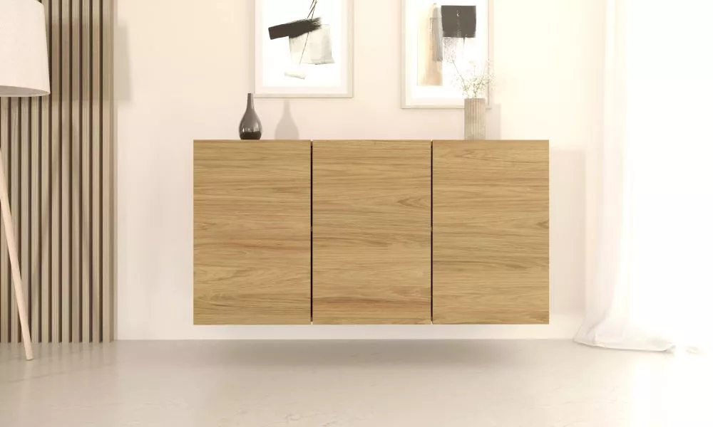 Kumode Dallas K · Ozols hikora · 160 × 35 × 59 cm