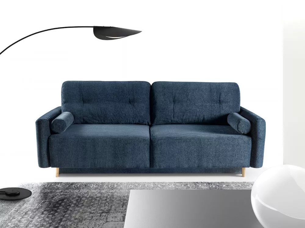 Dīvāns Ovalio standard · Zila · 97 × 230 × 92 cm