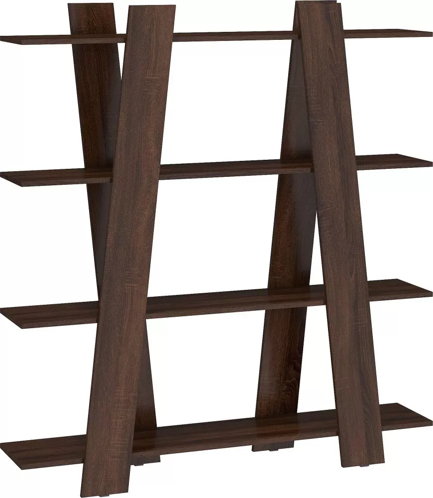 Plaukts Via 05 · Šokolādes sonoma · 140 × 151 × 30 cm
