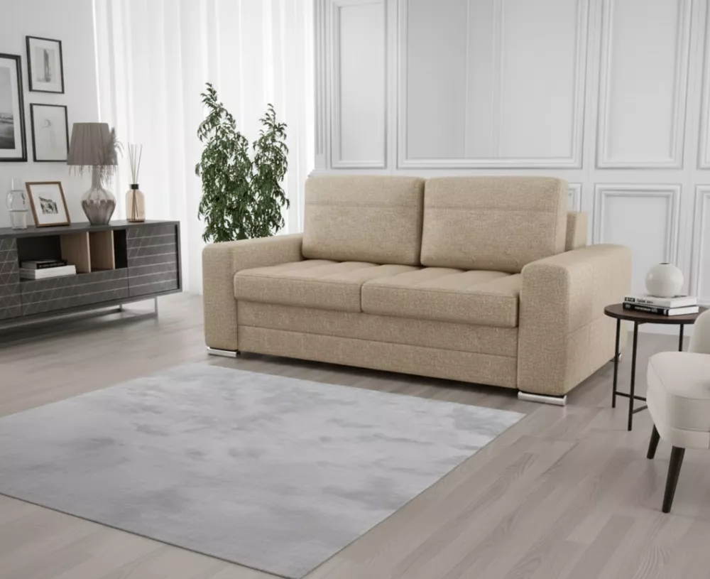 Dīvāns Verona 3 Sofa Standard · Bēšs · 100 × 187 × 82 cm