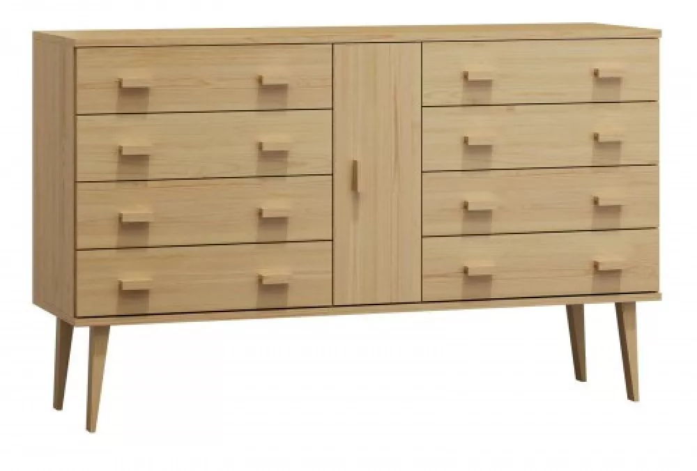 Kumode Venuci S4-4 · Priede · 135 × 47 × 92 cm