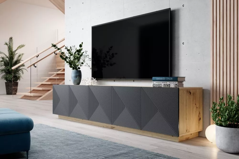 TV tumba Asha RTV 200 5D · 200 × 40 × 46 cm