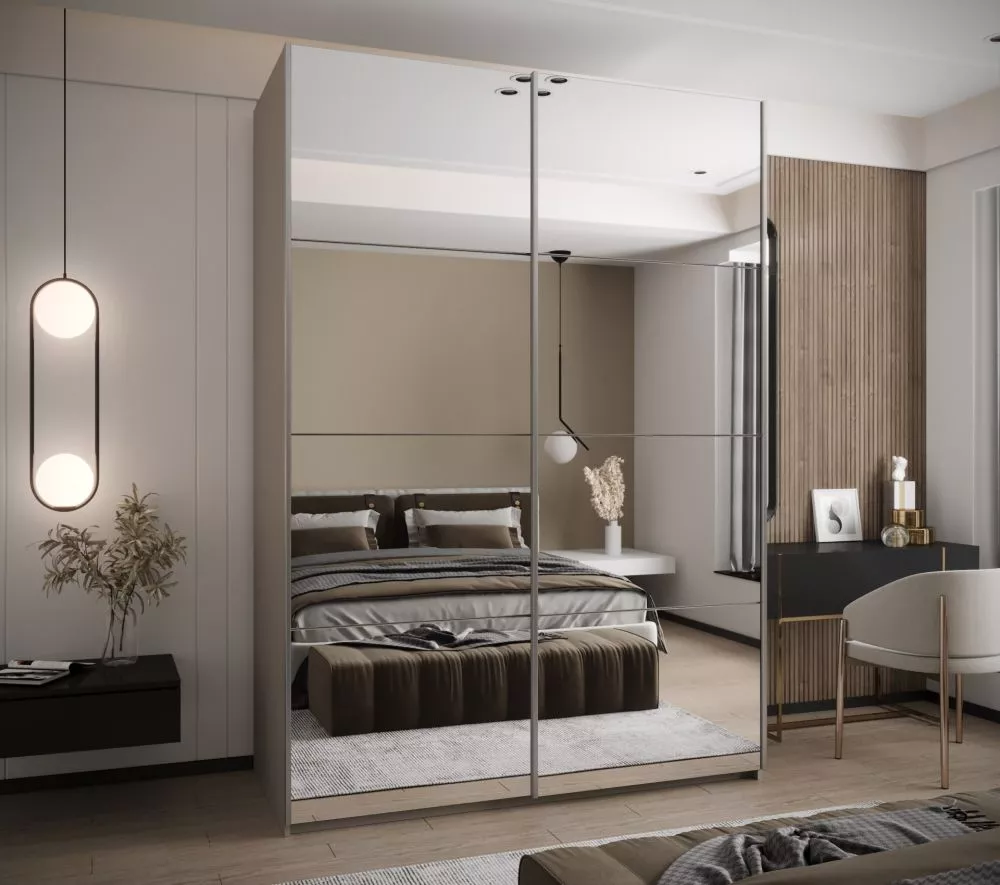 Skapis Lux 2 · Kašmira · 170 × 61 × 245.5 cm