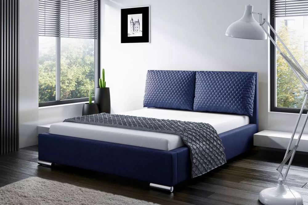 Gulta Dubaj Premium standard ar stelāžu Guļamvietas platums: 200 cm, Guļamvietas garums: 200 cm, stelāžas tips: metāla, 