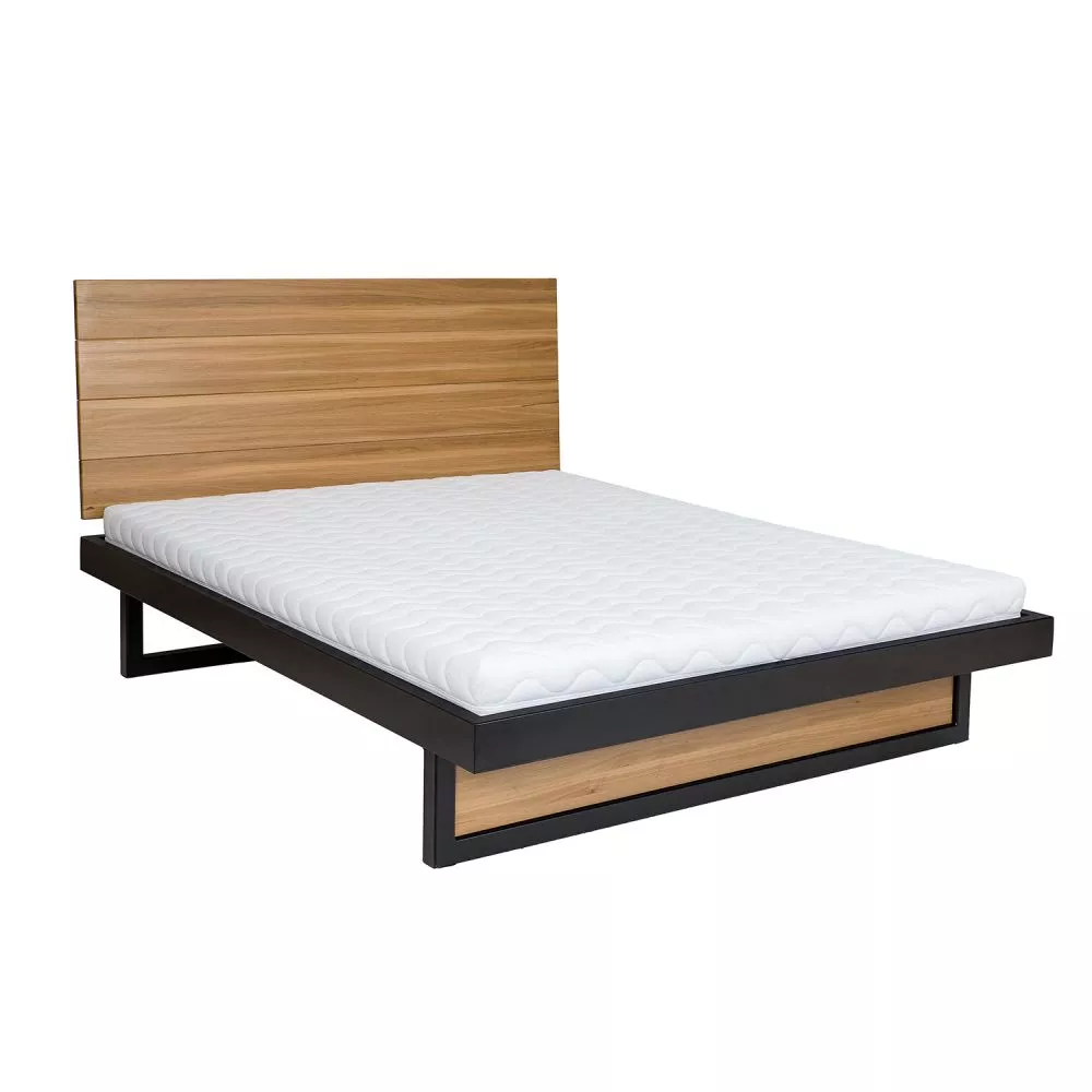 Gulta LK370 ar stelāžu Guļamvietas platums: 180 cm, Korpusa krāsa: ozols, Guļamvietas garums: 200 cm, stelāžas tips: kok