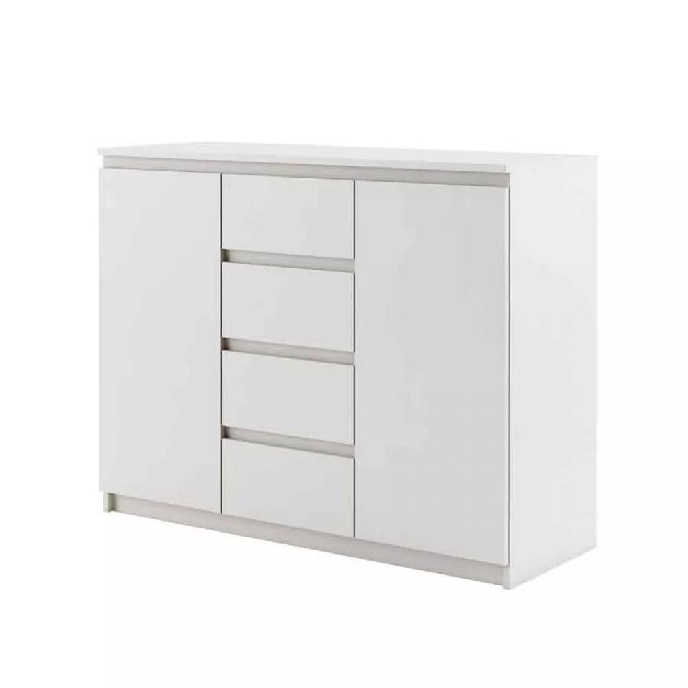 Kumode Idea ID-04 · Balts · 109 × 40 × 85 cm