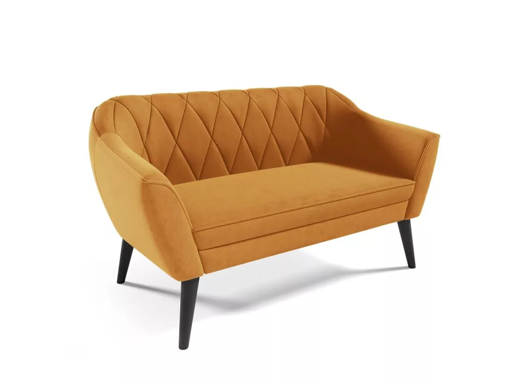 Dīvāns Sofa 201 standard · Dzeltens · 71 × 150 × 75 cm