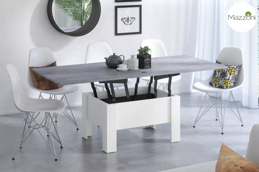 Žurnālgalds Oslo transformer Korpusa krāsa: betons, · 80 × 75 × 49 cm
