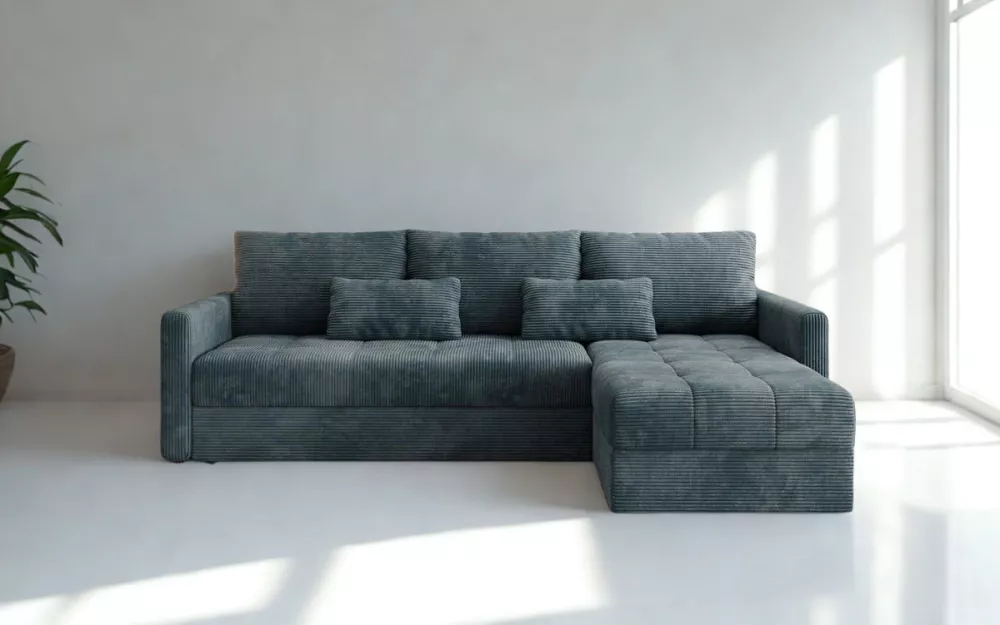Dīvāns Roma Poso Standard · Zils · 138 × 226 × 85 cm