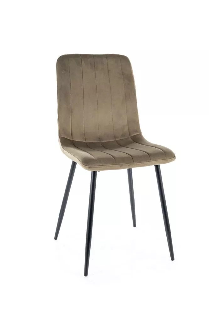 Krēsls Alan Velvet · Olīvu · 91 × 45 × 52 cm